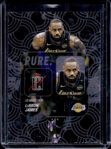 2025 Topps Signature LeBron James Base (RAW)