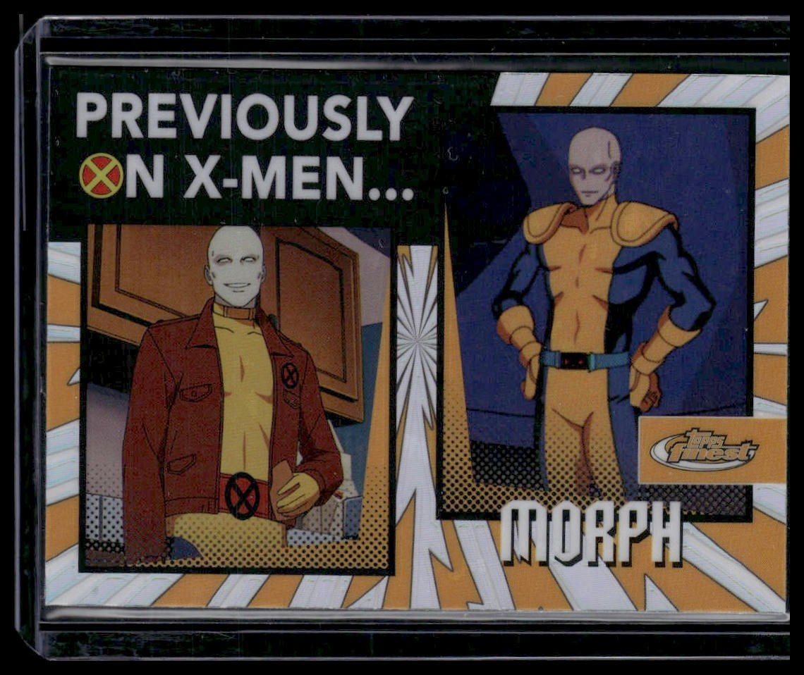 MORPH 2025 Topps Finest X-Men '97 Previously On X-Men... #PO-5