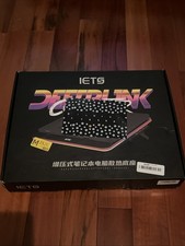 IETS GT500 Powerful Turbo-Fan 5000 RPM RGB Laptop Cooling Pad