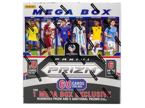 2023/24 PANINI PRIZM COPA AMERICA SOCCER MEGA BOX