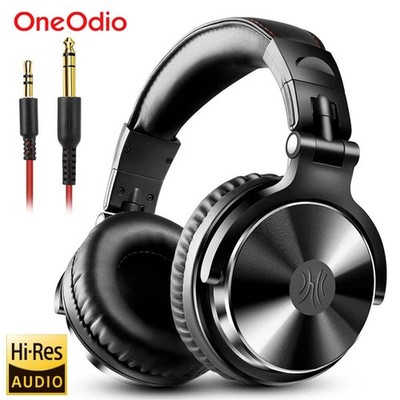 Oneodio Over Ear Headphones Hifi Studio DJ Headphone Wired Monitor Music Gaming