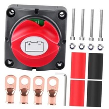 Battery Disconnect Switch 12V-48V 275A Waterproof Marine Cut On-Off Switch 275A