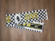 JUVE Italy Soccer Team Souvenir Scarf, Made in Italy