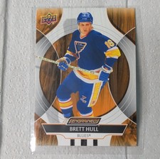 Upper Deck Engrained Icons Brett Hull #89 St. Louis Blues 2024-25 NHL