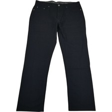Iron Co. Patriot Pants Men  s 36 x 32 Straight Black Classic Comfort Stretch