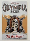 Olympia Beer - Tumwater Sign - Pale Export - Retro Vintage Style Ad