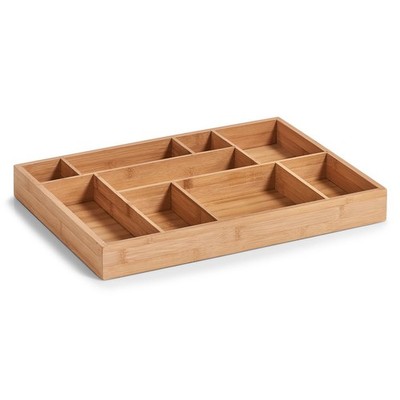 Zeller SchubladenOrganizer, Holz, Natur, 44.5 x 32 x 5 cm