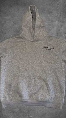 ESSENTIALS FEAR OF GOD Essentials Herren Hoodie Grau Gr. M Kapuze Logo