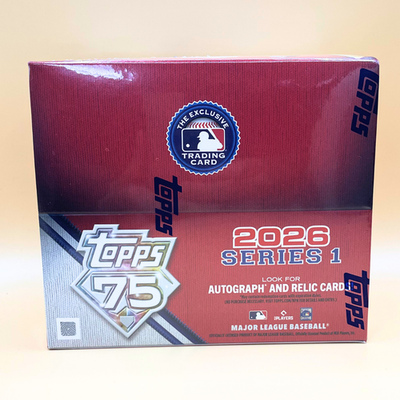 2026 Topps Series 1 Baseball Factory Hobby Box MLB Cards for sale