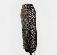 High Waisted Leopard Print Pencil Skirt For Women