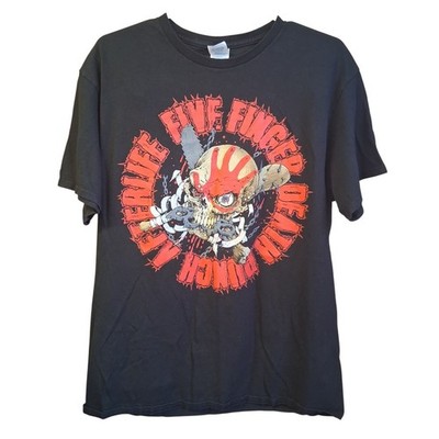 Five Finger Death Punch Afterlife Tour  Graphic Tee Band Rock Concert SS Large