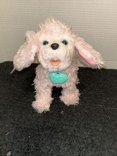 FurReal Friends Walking Puppy Pretty Pink Poodle Dog Electronic Sounds Works