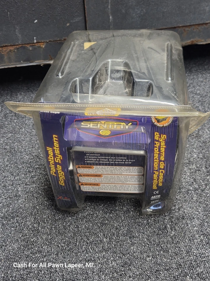 Sistema de gafas de paintball Sentry Brass Eagle lentes transparentes lentes resistentes a la niebla casco Foto 2 de 2