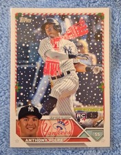 ANTHONY VOLPE  -  2023 TOPPS HOLIDAY SCARF Rookie Card 🔥