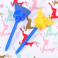  8 Pcs DIY Hand Tools Child Stipple Roller Paint Sticks for Children