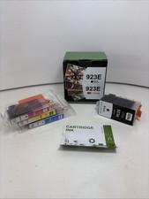 923 8130e Ink Cartridges Combo Pack with Chip: Replacement for HP 923e 923