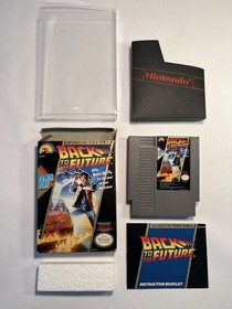 Nintendo NES Back To The Future Game CIB Complete In Box Good Condition WORKING