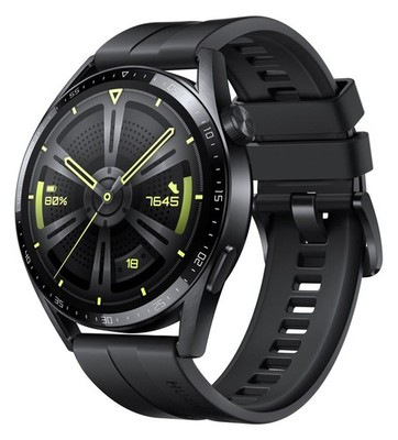HUAWEI Watch GT 3 46mm Active, Pulsometer, 1,43'' AMOLED, Bluetooth, Schwarz