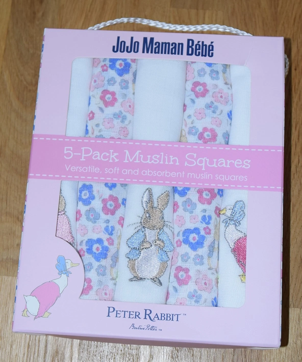 JoJo Maman Bebe Set 5 Peter Rabbit Muslins 60 X 60 Cms
Opens in a new window or tab