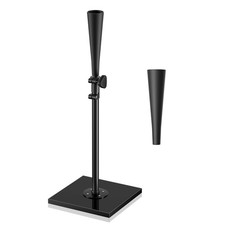 Batting Tees for Baseball/Softball, Portable Hitting Tee with 2 PCS Flexible Rub