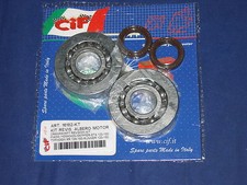 KIT CUSCINETTI + PARAOLI ALBERO MOTORE GILERA RUNNER 125 180 2T