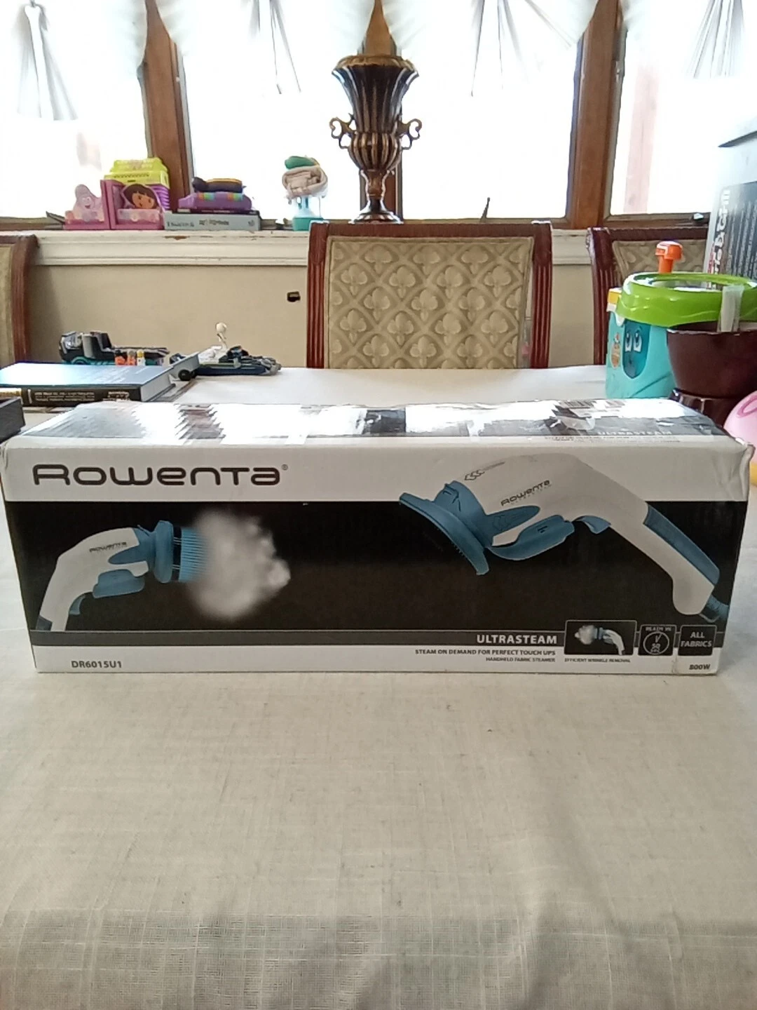 Rowenta DR6015 Ultrasteam Hand-Held Garment Fabric Steamer/ Travel pouch EUC NEW