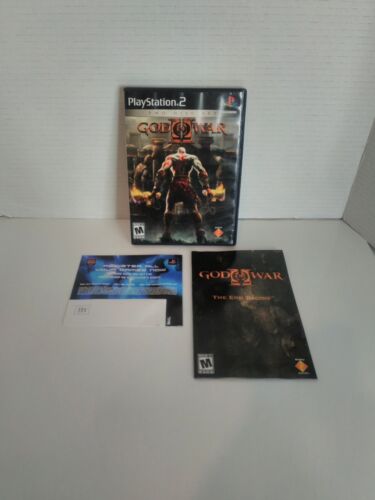 God of War ll 2 Two Disc Set Black Label (Sony PS2, 2007) CIB Complete - Picture 1 of 19