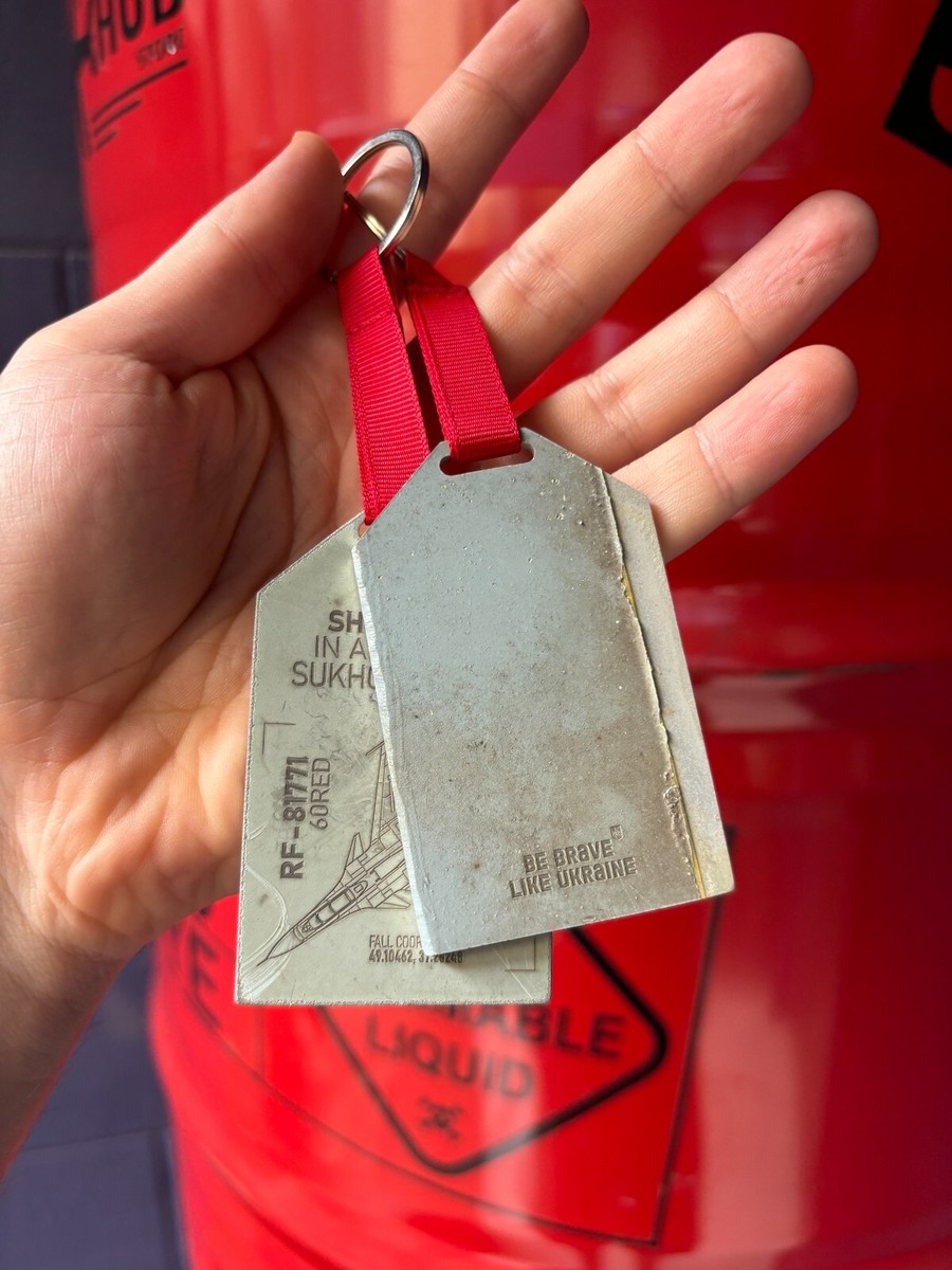 Keychain from the russian Su-30 