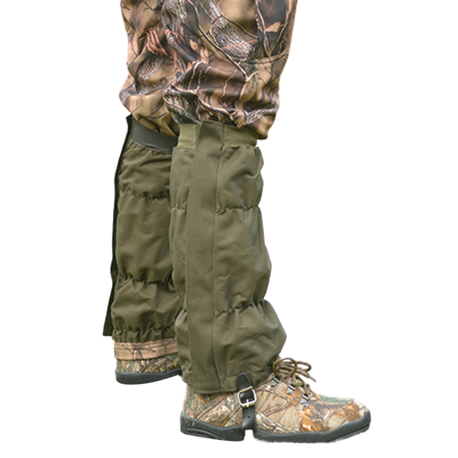 Waterproof Nylon Gaiters for Hiking Climbing Outdoor Adventure Knee Protection