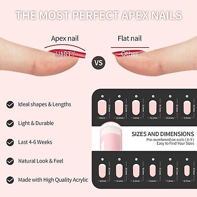 Flat nails 🙅🏽‍♀️ “No bueno”. An “apex” is a structural element that is  crucial to the longevity of your nails, especially when they're… | Instagram