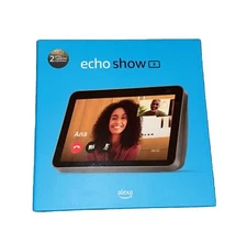 New Echo Show 8 (2nd Gen) | HD smart display with Alexa and 13 MP camera Black