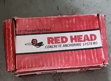 3/8" x 5" Red Head Sleeve Anchors Box Of 50 Pieces Concrete Anchor