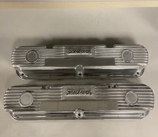 Edelbrock 4195 Ventage Aluminum Chrysler 273318340360 5 Bolt Valve Covers Edelbrock 4195 Ventage Aluminum Chrysler 273318340360 5 Bolt Valve Covers