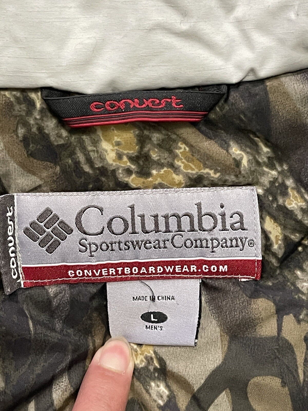 Columbia Convert OmniShield Waterproof Shell Jacket … Gem