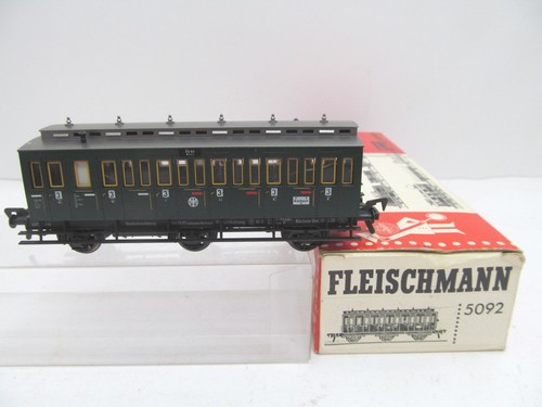 MES-43524	Fleischmann 5092 H0 Abteilwagen DRG 1541 3.Kl. sehr guter Zustand, | Zustand: Gebraucht