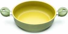 Tegame Due Maniglie Illa 24cm Antiaderente all'Olio D'Oliva 100% Made in Italy