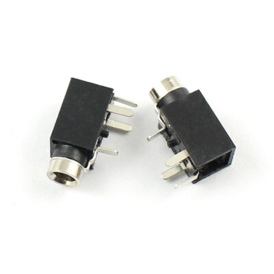 5Pc PJ210B Headphone Jack 2.5mm Audio Connector Socket Female 4 Pin DIP