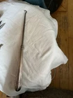 Antique Gorham Solid Sterling Silver Button Hook boot hook 10”