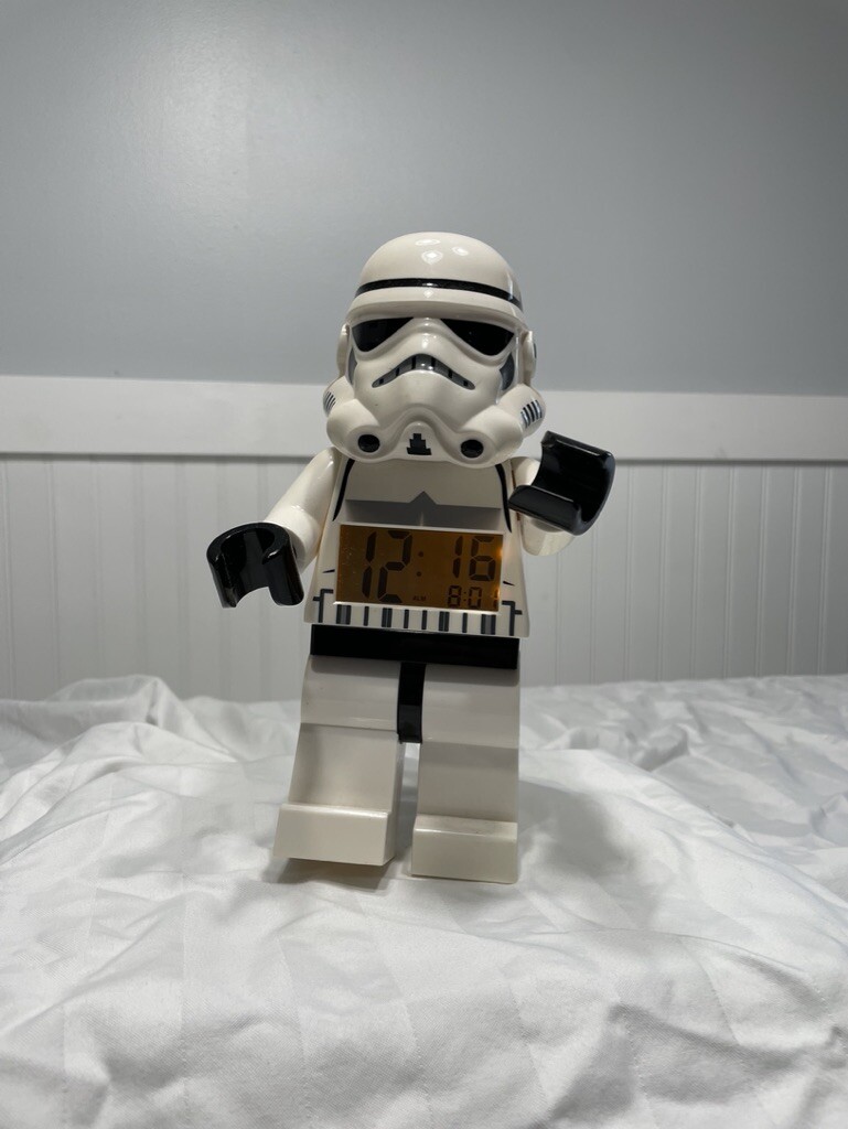Used LEGO Star Wars Stormtrooper Digital Clock (9002137 - Main Image