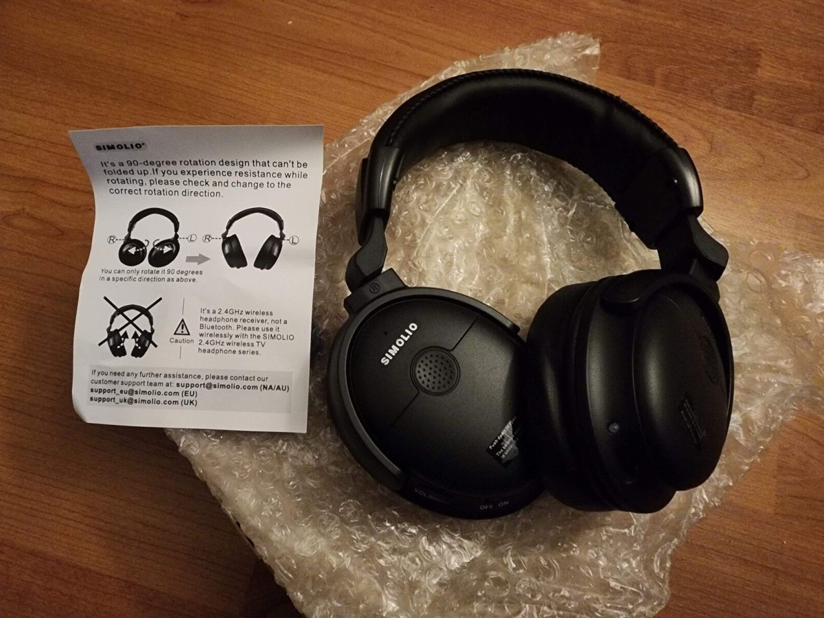 Bluetooth Headphones Simolio Wireless Tv Headset Simolio Headset