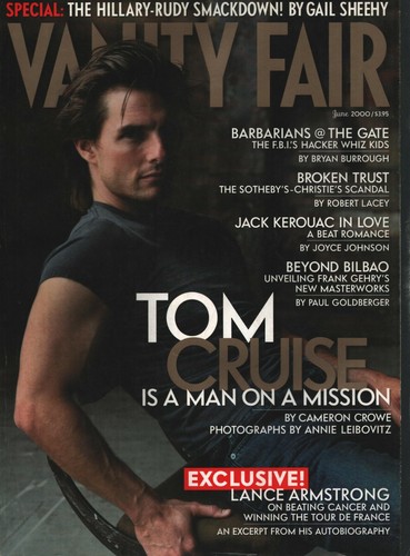 Vanity Fair - June 2000 - Tom Cruise - Mission Impossible - Jack Kerouac - Imagen 1 de 2