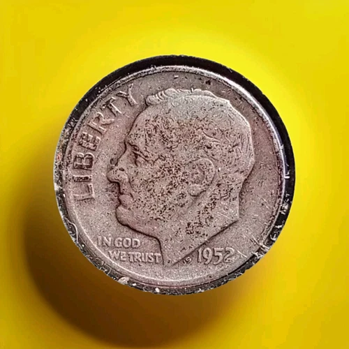 1952-D  Roosevelt Dime In Beautiful MS Type Condition.