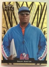 Marketplace image: 2024 Leaf Blue Mountain State BMS Omari Newton Base Superfractor #d 1/1