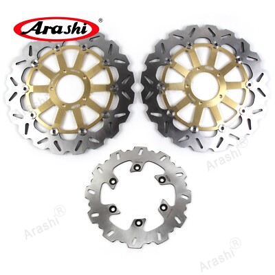 Fit Ducati MONSTER DARK ABS 821 2015-2017 Arashi & Front Rear Brake Disc Rotor
