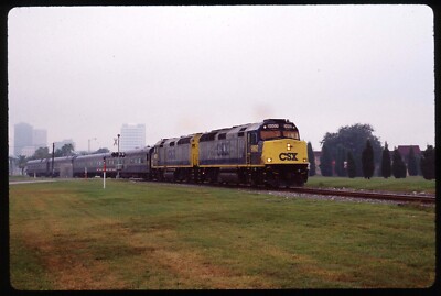 Original Rail Slide - CSXT 9992+ Tampa FL 10-6-2001 - Ektachrome | eBay
