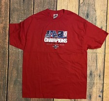 VTG Anaheim Angels 2002 American League Champions T Shirt Mens XL