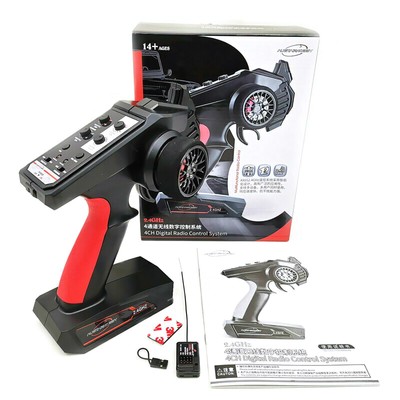 4CH Digital Radio Control System 2.4GHz Transmitter+Receiver for RC Car Boats I