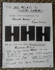 ORIGINAL HUBERT H. HUMPHREY-RALLY WITH JULIAN BOND AND CEASAR CHAVEZ-SAN JOSE-64