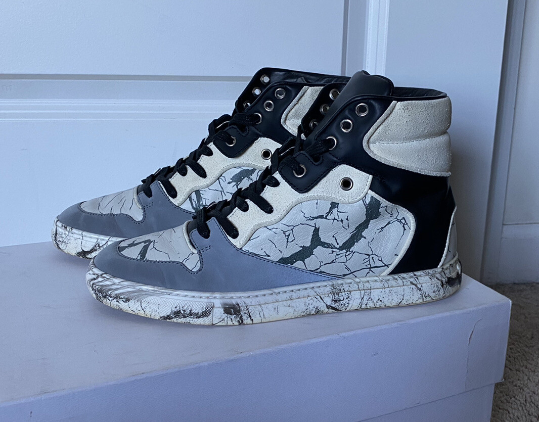 balenciaga marble sneakers