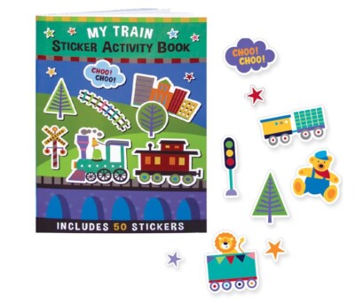 My Train Sticker Activity Book (50 Stickers) | eBay